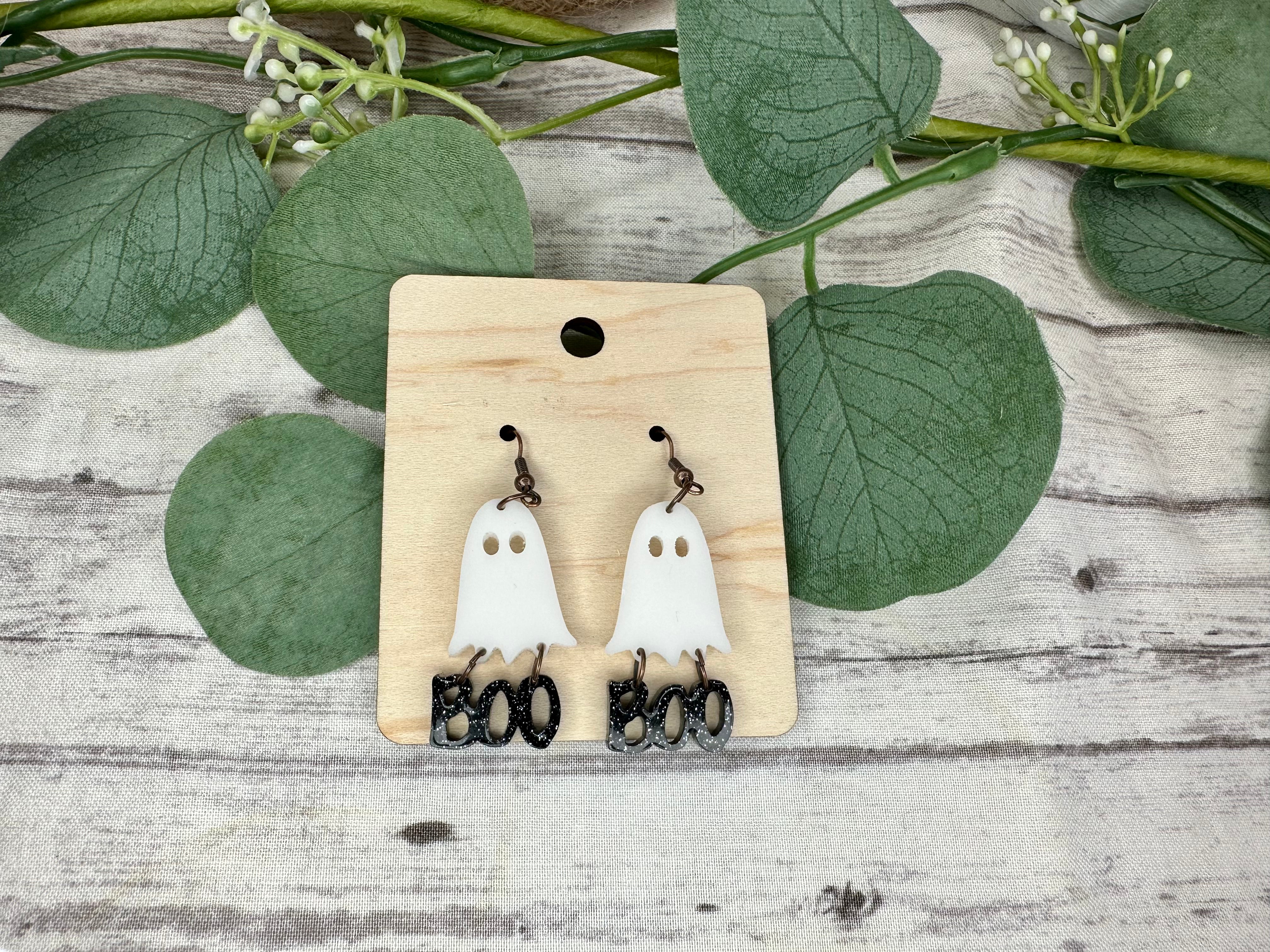 Ghost Boo earrings